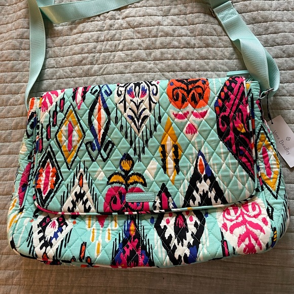 Vera Bradley Aztec Print Laptop Bag - Picture 1 of 6
